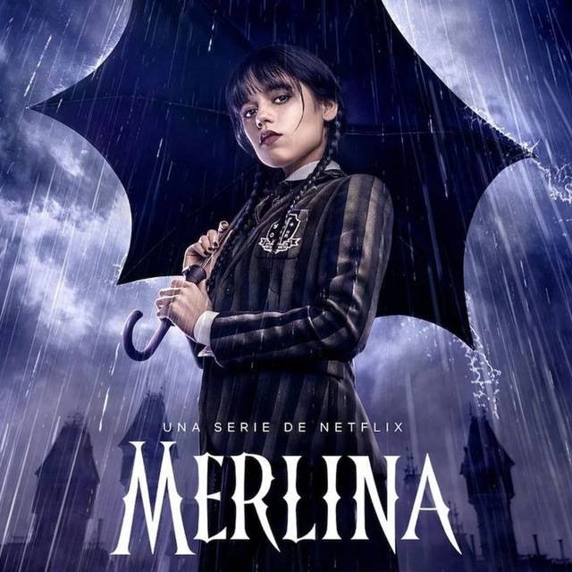 📺 Serie Merlina de Netflix en Telegram 🎩🖤